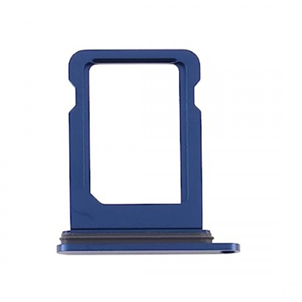 Tiroir carte sim pour iPhone 13 Pro 6.1"/13 Pro Max 6.7" Double Sim Bleu