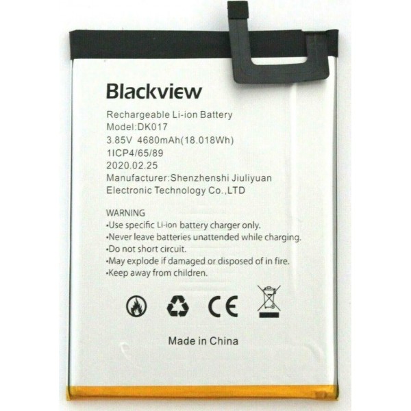 Batterie pour Blackview A80 Pro DK017 4680mAh