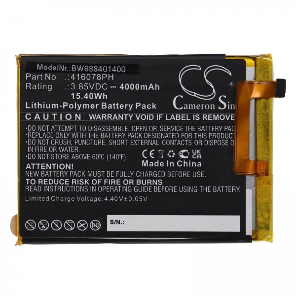 Batterie pour Blackview BV5500 466182PU