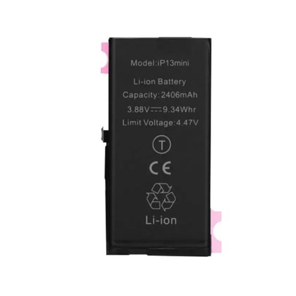 Batterie pour iPhone 13 Mini 5,4" A2660 2406mAh