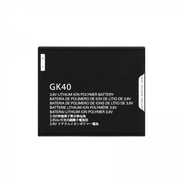 Batterie pour Motorola Moto G4 Play/Moto G5/Moto E3/Moto E4/Moto E4 Plus GK40 2800mAh