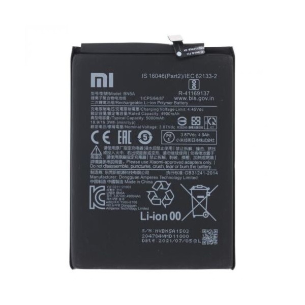 Batterie pour Xiaomi Redmi Note 10 5G/10 2022 BN59 5000mAh