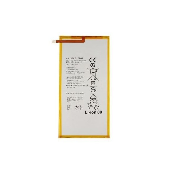 Batterie pour Huawei MediaPad T3 8,0/MediaPad T3 10/MediaPad M3 Lite 8 HB3080G1EBC 4800mAh