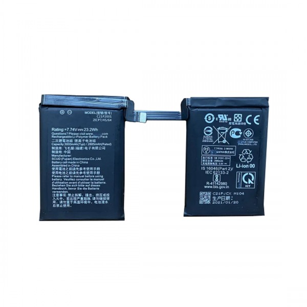 Batterie pour Asus ROG Phone 5s Pro C21P2001 6000mAh