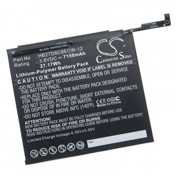 Batterie Huawei MatePad Pro 10,8 5G 2019/MatePad 5G/MatePad 11 2021 HB28D8C8ECW-12 7250mAh - Qualité premium, envoi rapide