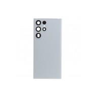 Lentille en verre caméra arrière pour Samsung Galaxy S22 Ultra 5G Blanc