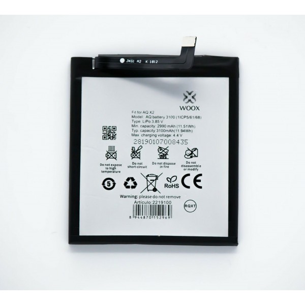 Batterie pour BQ Aquaris X2/Aquaris X2 Pro