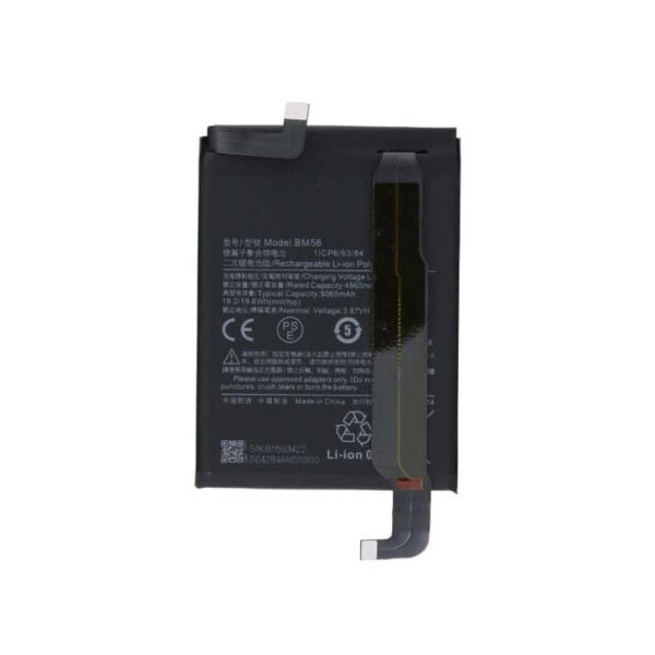 Batterie pour Xiaomi Redmi K40 Gaming/Poco F3 GT BM56 5065mAh