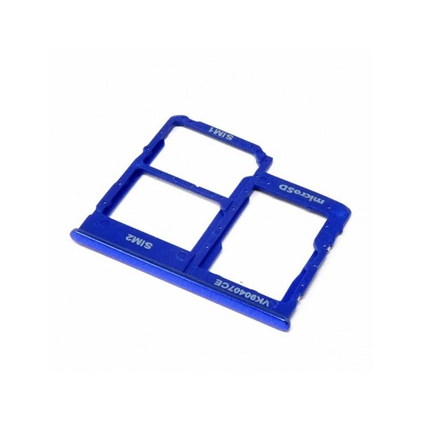 Tiroir SIM + SD pour Samsung Galaxy A40 (A405F) A40 A41 A405 A415F Bleu