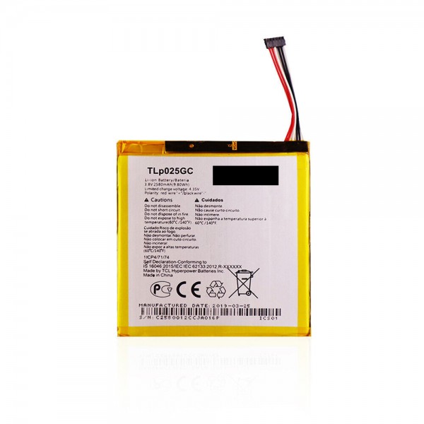 Batterie pour Alcatel Pixi 4 (7) TLP025GC 2580mAh
