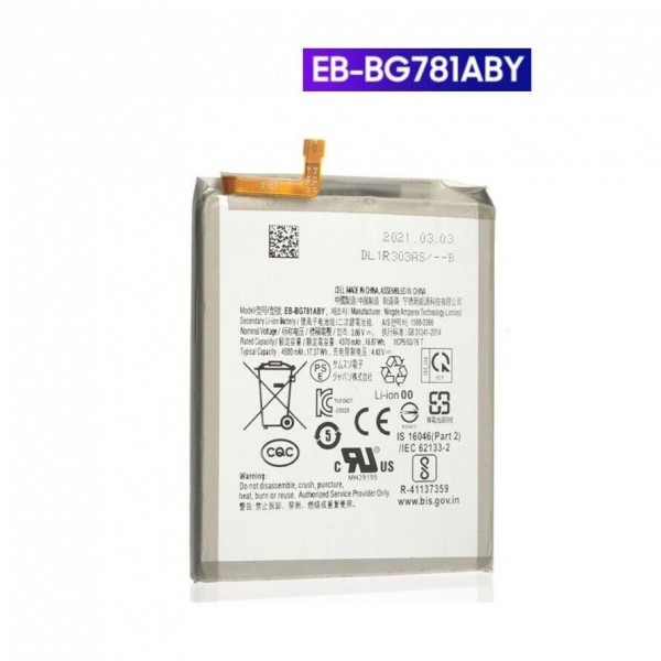 Batterie pour SAMSUNG GALAXY S20 FE 5G G781/S20 FE 4G G780/A52 5G A526/A52 4G A525/A52S 5G A528 EB-BG781ABY GH82-24205A