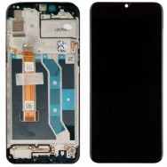 Ecran LCD + Vitre tactile sur châssis pour Realme 6i RMX2040 Noir + Outils