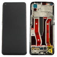 Ecran LCD + Vitre tactile sur châssis pour Oppo A94 5G CPH2211 Noir