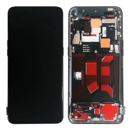 Ecran LCD + Vitre tactile sur châssis pour Reno 10X Zoom Noir