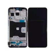 Ecran LCD + Vitre tactile sur châssis pour Oppo Reno Z Noir