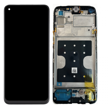 Ecran LCD + Vitre tactile sur châssis pour Realme 7 Pro Noir
