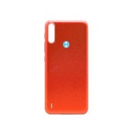 Vitre arrière Motorola Moto E7i Power Rouge - Envoi gratuit 24h