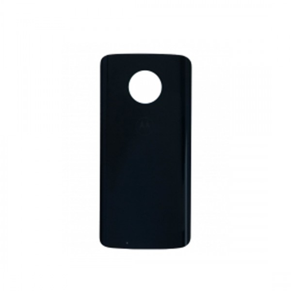 Vitre arrière (cache batterie) avec adhésif pour Motorola Moto G6 Bleu