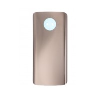 Vitre arrière (cache batterie) avec adhésif pour Motorola Moto G6 Or
