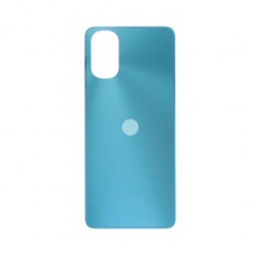Vitre arrière (cache batterie) avec adhésif pour Motorola Moto E32 Bleu
