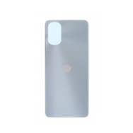 Vitre arrière (cache batterie) avec adhésif pour Motorola Moto E32 Argent
