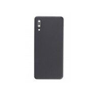 Vitre arrière Samsung Galaxy A02 Noir avec lentille caméra