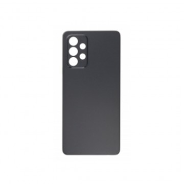 Vitre arrière (cache batterie) avec Adhésif pour Samsung Galaxy A52 A525/A52 5G Noir + Logo