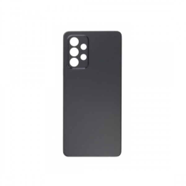 Vitre arrière (cache batterie) avec Adhésif pour Samsung Galaxy A52 A525/A52 5G Noir + Logo