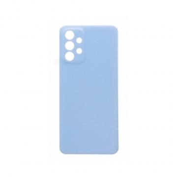Vitre arrière (cache batterie) avec Adhésif pour Samsung Galaxy A23 A235 Bleu + Logo