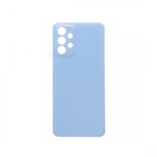 Vitre arrière (cache batterie) avec Adhésif pour Samsung Galaxy A23 A235 Bleu + Logo