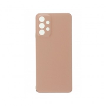 Vitre arrière (cache batterie) avec Adhésif pour Samsung Galaxy A23 A235 Orange + Logo