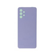 Vitre arrière (cache batterie) avec Adhésif pour Samsung Galaxy A32 5G Violet + Logo