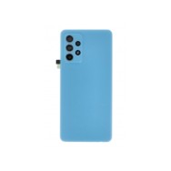 Vitre arrière Samsung Galaxy A52 A525 A52 5G Bleu avec lentille caméra