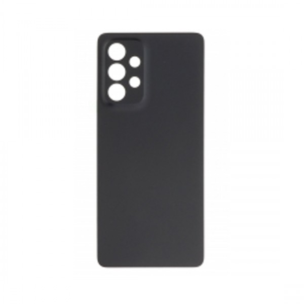 Vitre arrière (cache batterie) avec Adhésif pour Samsung Galaxy A53 5G A536 Noir + Logo