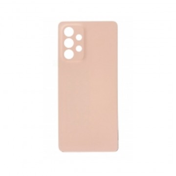 Vitre arrière (cache batterie) avec Adhésif pour Samsung Galaxy A53 5G A536 Rose + Logo