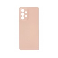 Vitre arrière (cache batterie) avec Adhésif pour Samsung Galaxy A53 5G A536 Rose + Logo