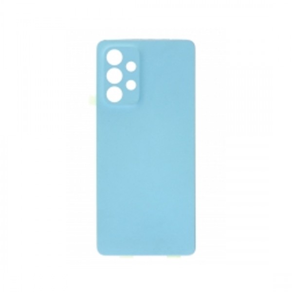 Vitre arrière (cache batterie) avec Adhésif pour Samsung Galaxy A53 5G A536 Bleu + Logo