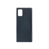 Vitre arrière (cache batterie) avec Adhésif pour Samsung Galaxy A71 5G UW SM-A716V Noir + Logo