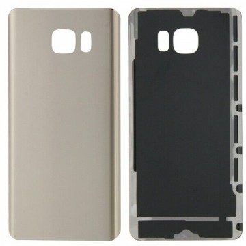 Vitre arrière (cache batterie) pour Samsung Note 5 Or
