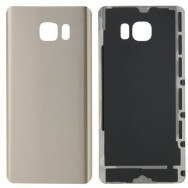 Vitre arrière (cache batterie) pour Samsung Note 5 Or