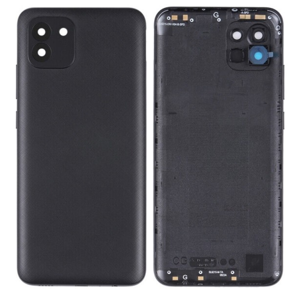 Vitre arrière Samsung Galaxy A03 A035 A035G 166mm Noir - Envoi gratuit 24h