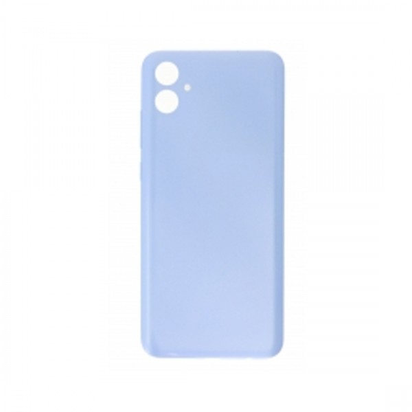 Vitre arrière (cache batterie) pour Samsung Galaxy A04e A042 Bleu + Logo