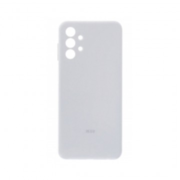 Vitre arrière (cache batterie) pour Samsung Galaxy A13 Blanc + Logo