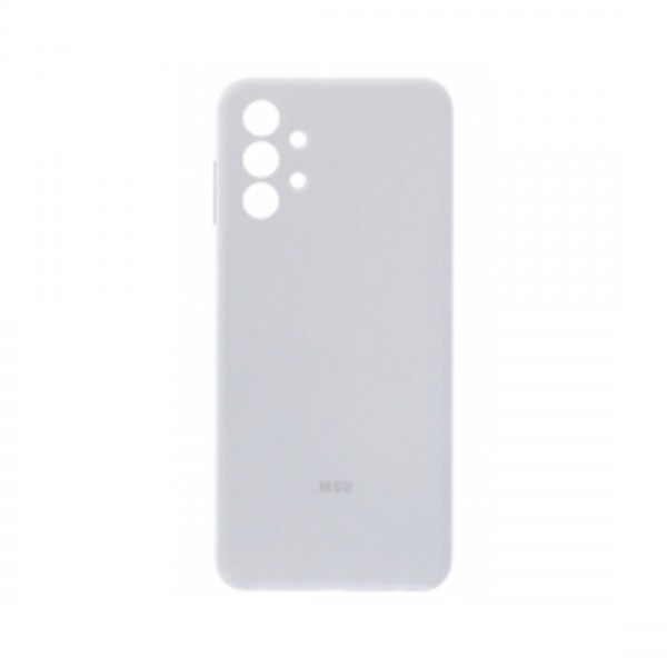 Vitre arrière (cache batterie) pour Samsung Galaxy A13 Blanc + Logo