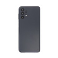 Vitre arrière Samsung Galaxy A13 A135 Noir avec lentille caméra