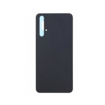 Vitre arrière (cache batterie) avec adhésif pour Huawei Honor 20 Noir + Logo