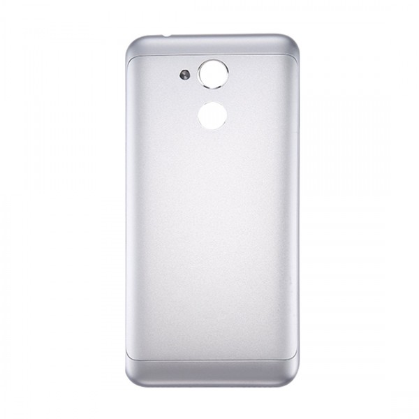 Vitre arrière (cache batterie) pour Huawei Honor 6A (Pro) Argent + Logo