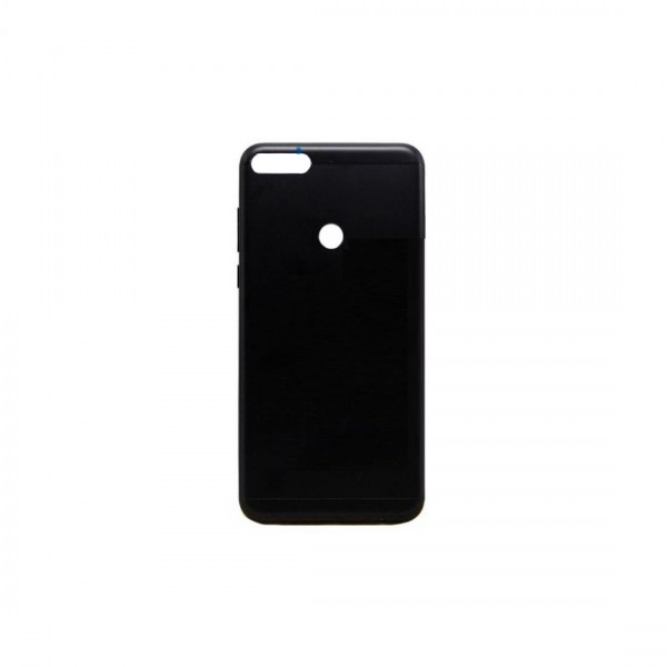 Vitre arrière (cache batterie) pour Huawei Honor 7C Noir + Logo