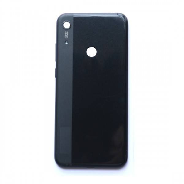 Vitre arrière avec Trou d'empreinte digitale pour Huawei Honor 8A 2019 Noir + Logo