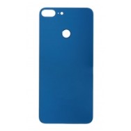 Vitre arrière (cache batterie) pour Huawei Honor 9 Lite Bleu + Logo